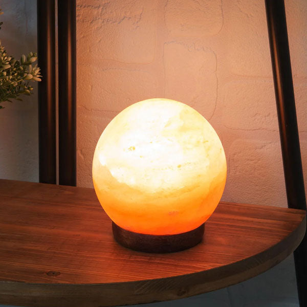 Himalayan Rock Salt Lamp – Ball Shape