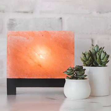 Himalayan Rock Salt Lamp – Rectangular Shape